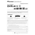 PIONEER DVR-A11XLC/KBXV/5 Manual de Usuario