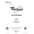 WHIRLPOOL AC2904XS0 Catálogo de piezas