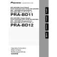 PIONEER PRA-BD11/ZUC Manual de Usuario