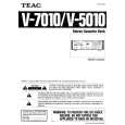 TEAC V7010 Manual de Usuario