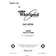 WHIRLPOOL 3LG5701XPW0 Catálogo de piezas