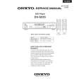 ONKYO DVS555 Manual de Servicio