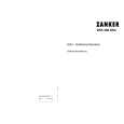 ZANKER ZKK266DSC (PRIVILEG) Manual de Usuario