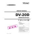 TEAC DV-20D Manual de Servicio