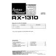 PIONEER RX-1310 Manual de Servicio