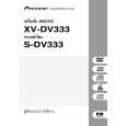 PIONEER XV-DV333/NTXJ Manual de Usuario