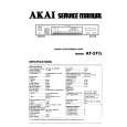 AKAI AT-57 Manual de Servicio