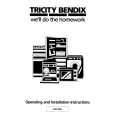 TRICITY BENDIX DH800W Manual de Usuario