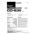 PIONEER CD-635 Manual de Servicio