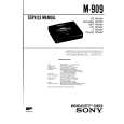 SONY M909 Manual de Servicio