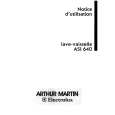 ARTHUR MARTIN ELECTROLUX ASI640N1 Manual de Usuario