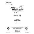 WHIRLPOOL LG7681XSW3 Catálogo de piezas