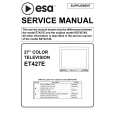 ESA ET427E Manual de Servicio