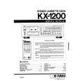YAMAHA KX-1200 Manual de Servicio