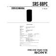 SONY SRS-88PC Manual de Servicio