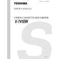 TOSHIBA V-741EW Manual de Servicio