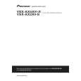 PIONEER VSX-AX2AV-S/HYXJ5 Manual de Usuario