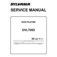SYLVANIA DVL700D Manual de Servicio