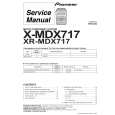PIONEER XR-MDX717/NLWXCN Manual de Servicio