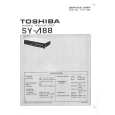 TOSHIBA SY-A88 Manual de Servicio