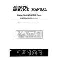 ALPINE 1310R Manual de Servicio