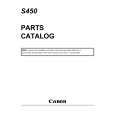 CANON S450 Catálogo de piezas