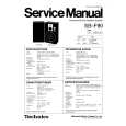 TECHNICS SB-F90 Manual de Servicio