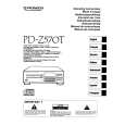 PIONEER PDZ570T Manual de Usuario
