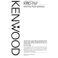 KENWOOD KRC-757 Manual de Usuario