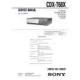 SONY CDX-T68C Manual de Servicio