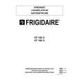 FRIGIDAIRE CF160S Manual de Usuario