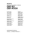 SONY OXF-R3/24 Manual de Servicio