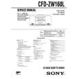 SONY CFDZW160L Manual de Servicio
