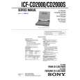 SONY ICFCD2000 Manual de Servicio