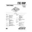 SONY FXE-100P VOLUME 2 Manual de Servicio