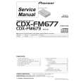 PIONEER CDX-FM677/XN/ES Manual de Servicio
