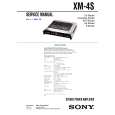 SONY XM-4S Manual de Servicio