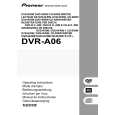 PIONEER DVR-A06/KBXV Manual de Usuario