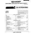 SHARP DXR750HBK Manual de Servicio