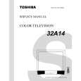 TOSHIBA 32A14 Manual de Servicio
