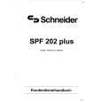 SCHNEIDER SPF202PLUS Manual de Servicio SCHNEIDER SPF202PLUS Manual de Servicio