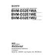 SONY BVM-D32E1WA Manual de Servicio