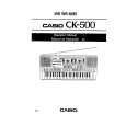 CASIO CK500 Manual de Usuario
