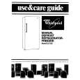 WHIRLPOOL ET15SCLSW00 Manual de Usuario