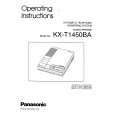 PANASONIC KXT1459BA Manual de Usuario