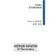 ARTHUR MARTIN ELECTROLUX ASF484 Manual de Usuario