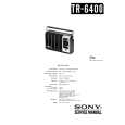SONY TR-6400 Manual de Servicio