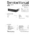 TECHNICS SL-PJ37A Manual de Servicio