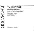 KENWOOD TM-702E Manual de Usuario