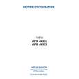 ARTHUR MARTIN ELECTROLUX AFB4002X Manual de Usuario